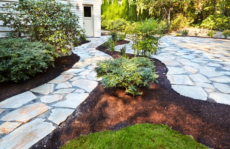 Elegant Paver Pathway
