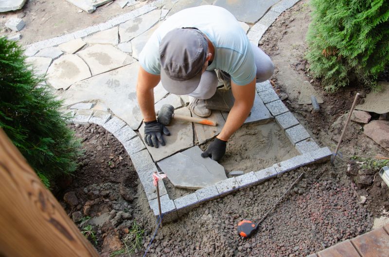 Paver Repair in Summer